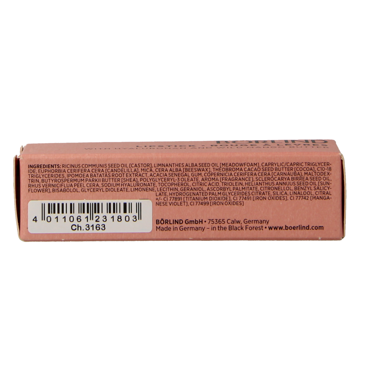 Borlind Lipstick burgundy 1.00 Stuks