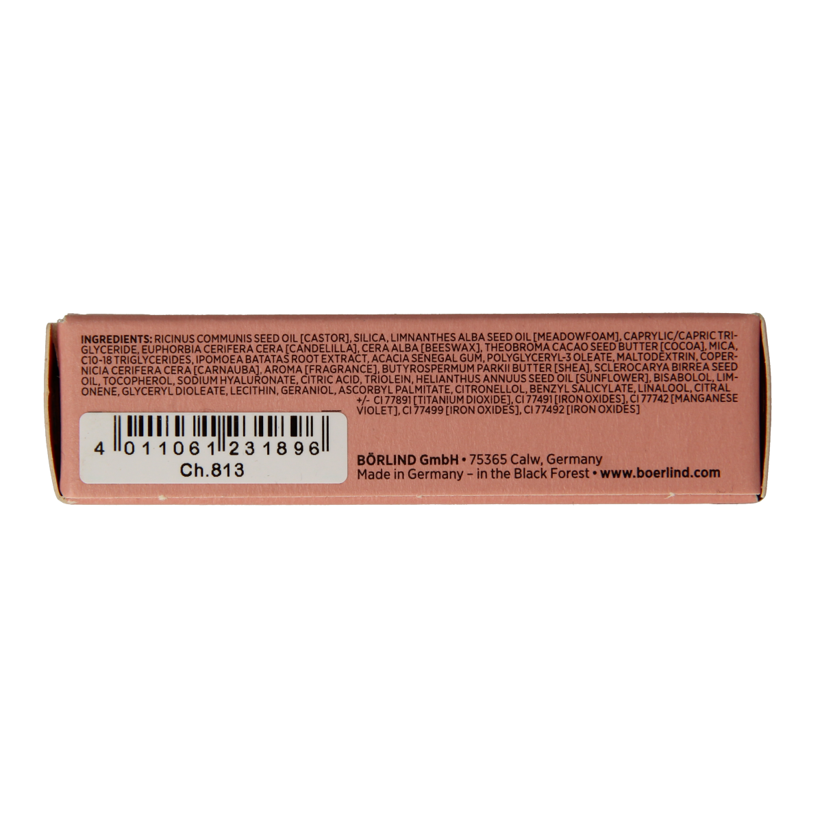 Borlind Lipstick matt truffle plum 1.00 Stuks