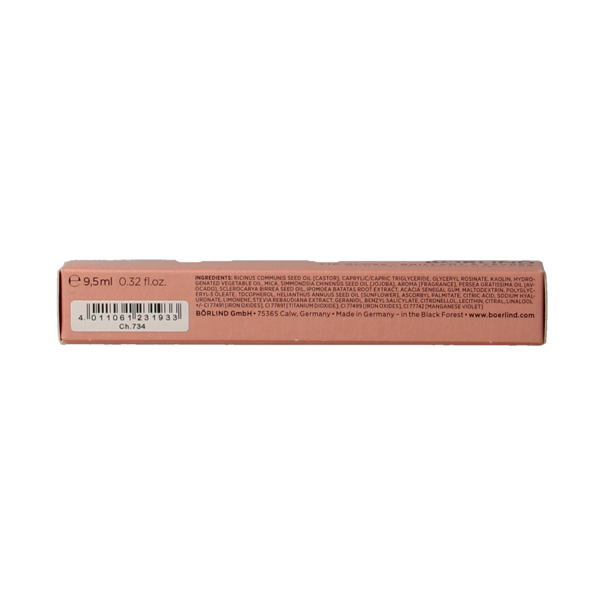 Borlind Lip gloss nude 9.50 Milliliter