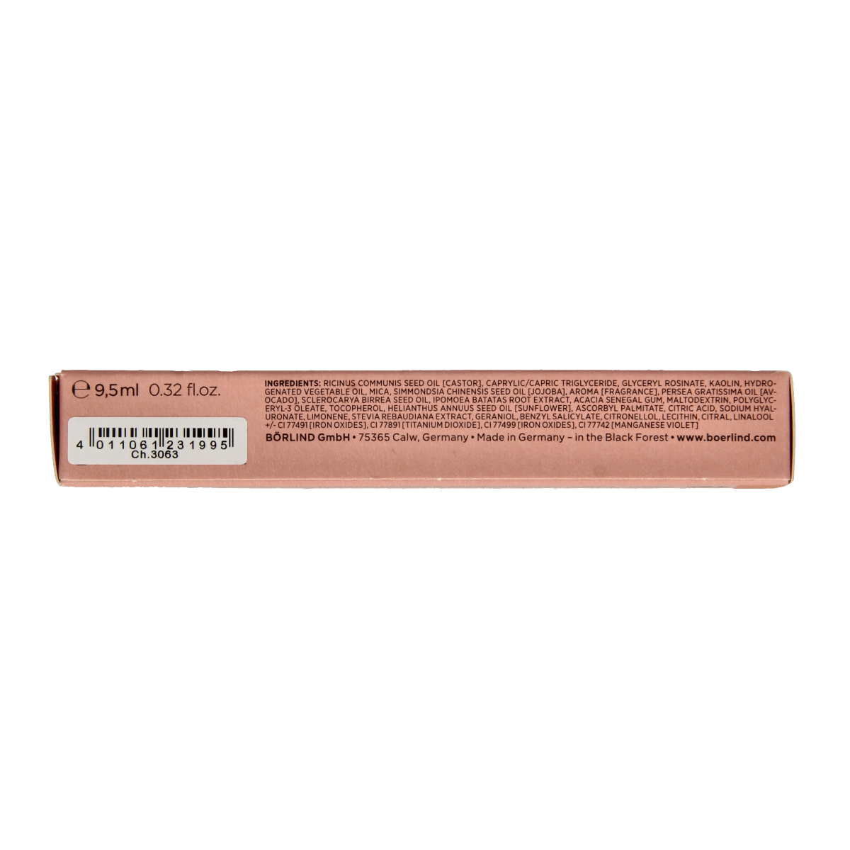 Borlind Lip gloss glowy peach 9.50 Milliliter