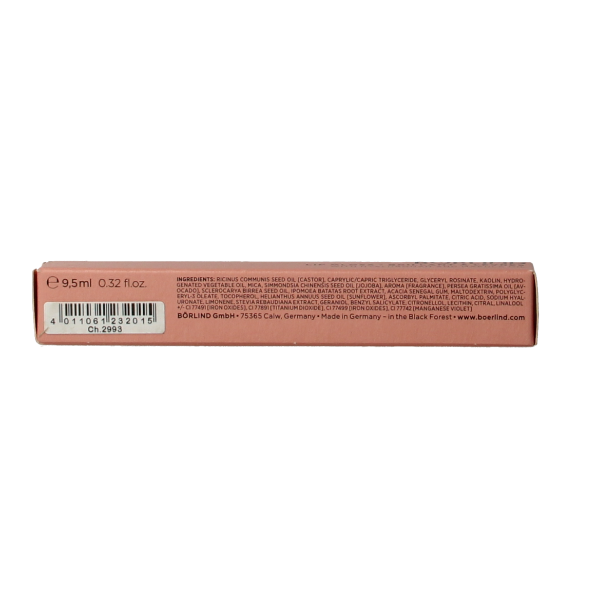 Borlind Lip gloss dark bronze 9.50 Milliliter