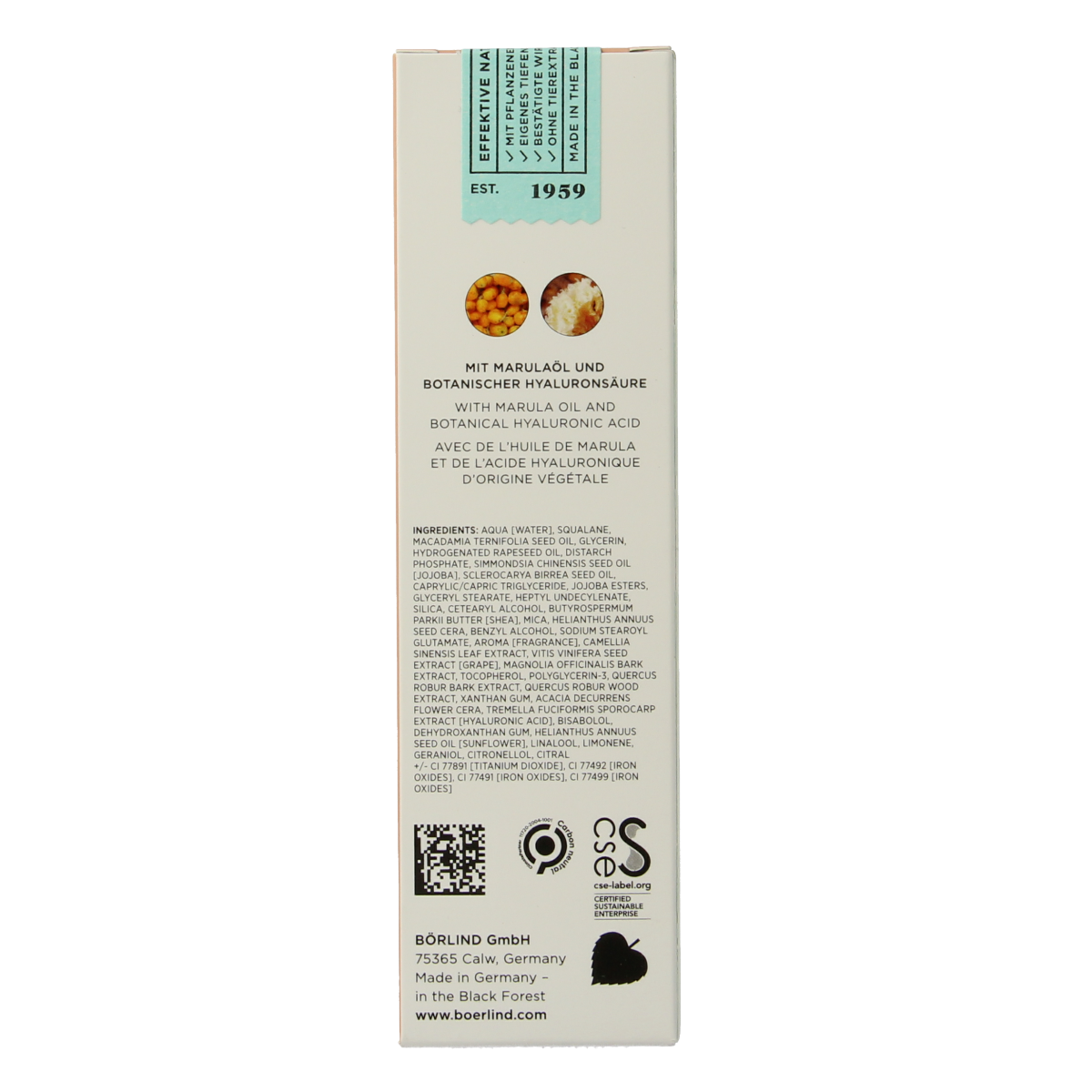 Borlind BB Cream beauty balm almond 50.00 Milliliter