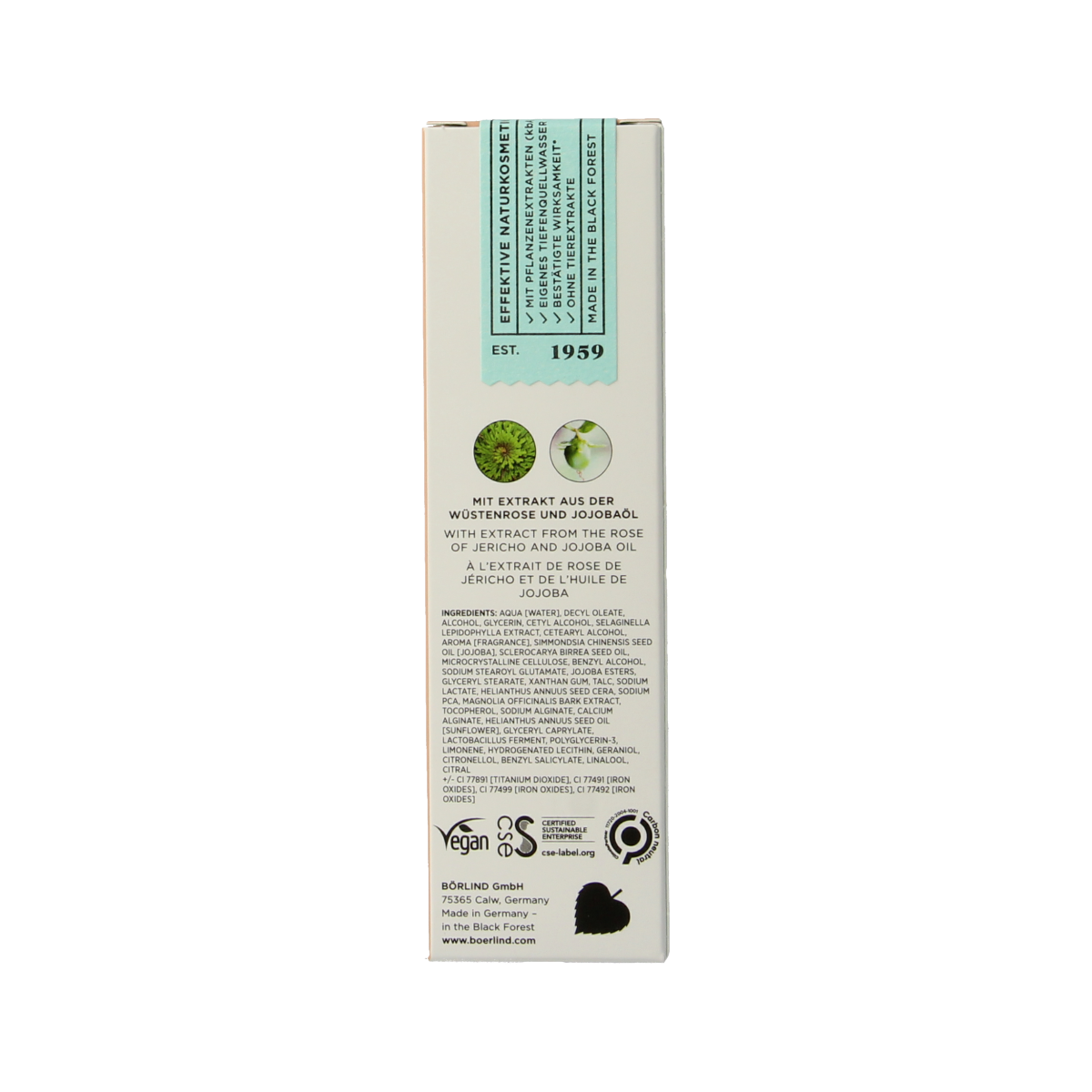 Borlind Dagcreme pastel tinted brunette 30.00 Milliliter