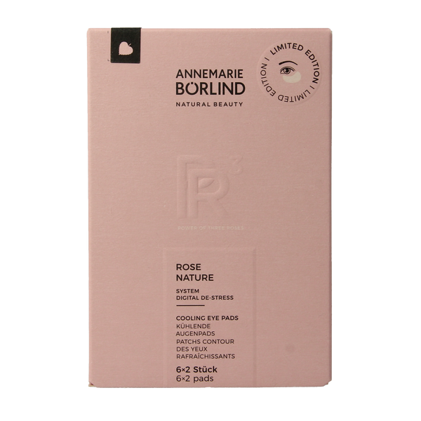 Borlind Rose nature eye pads 6 x 2 stuks 12.00 Stuks
