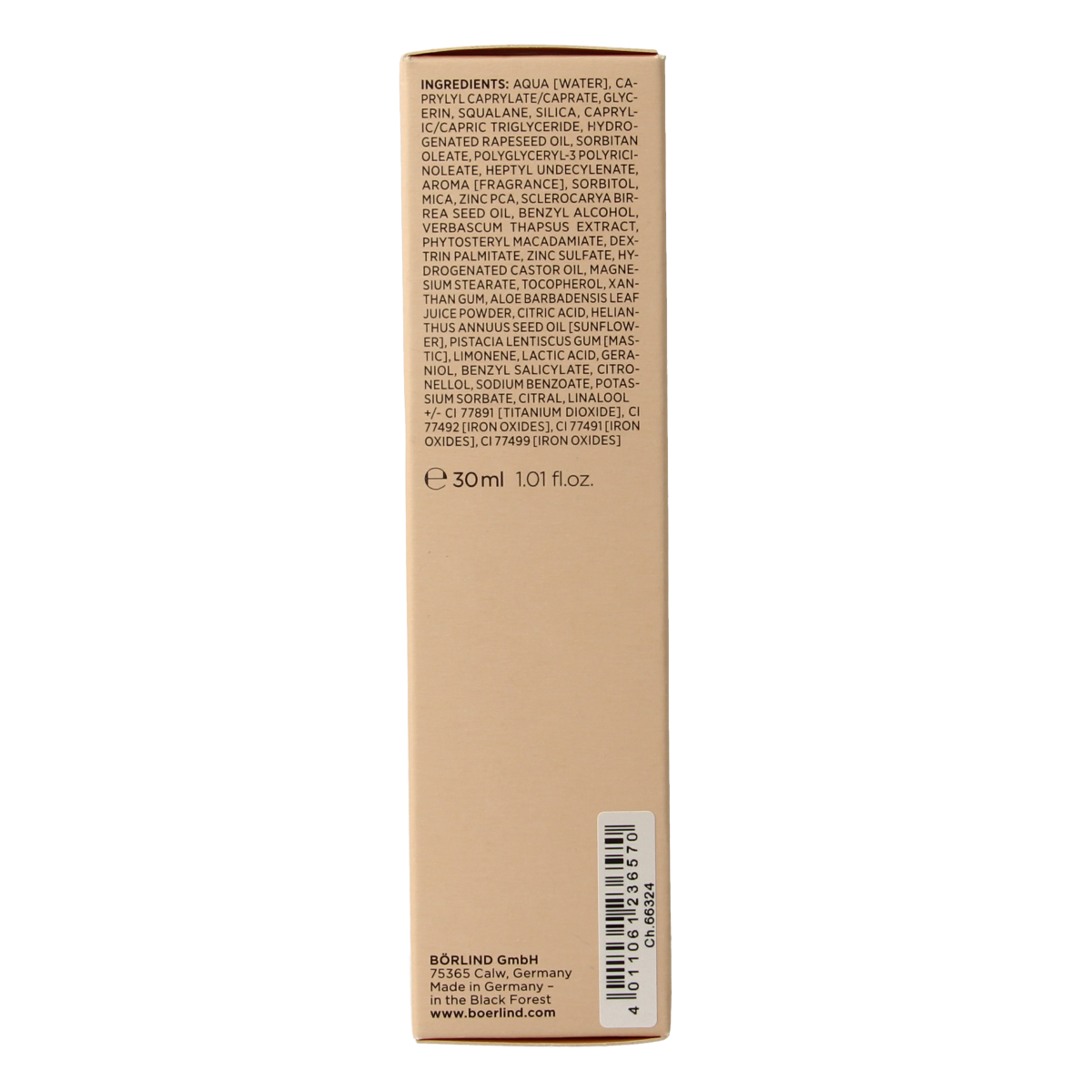 Borlind Natuwear foundation light 30.00 Milliliter