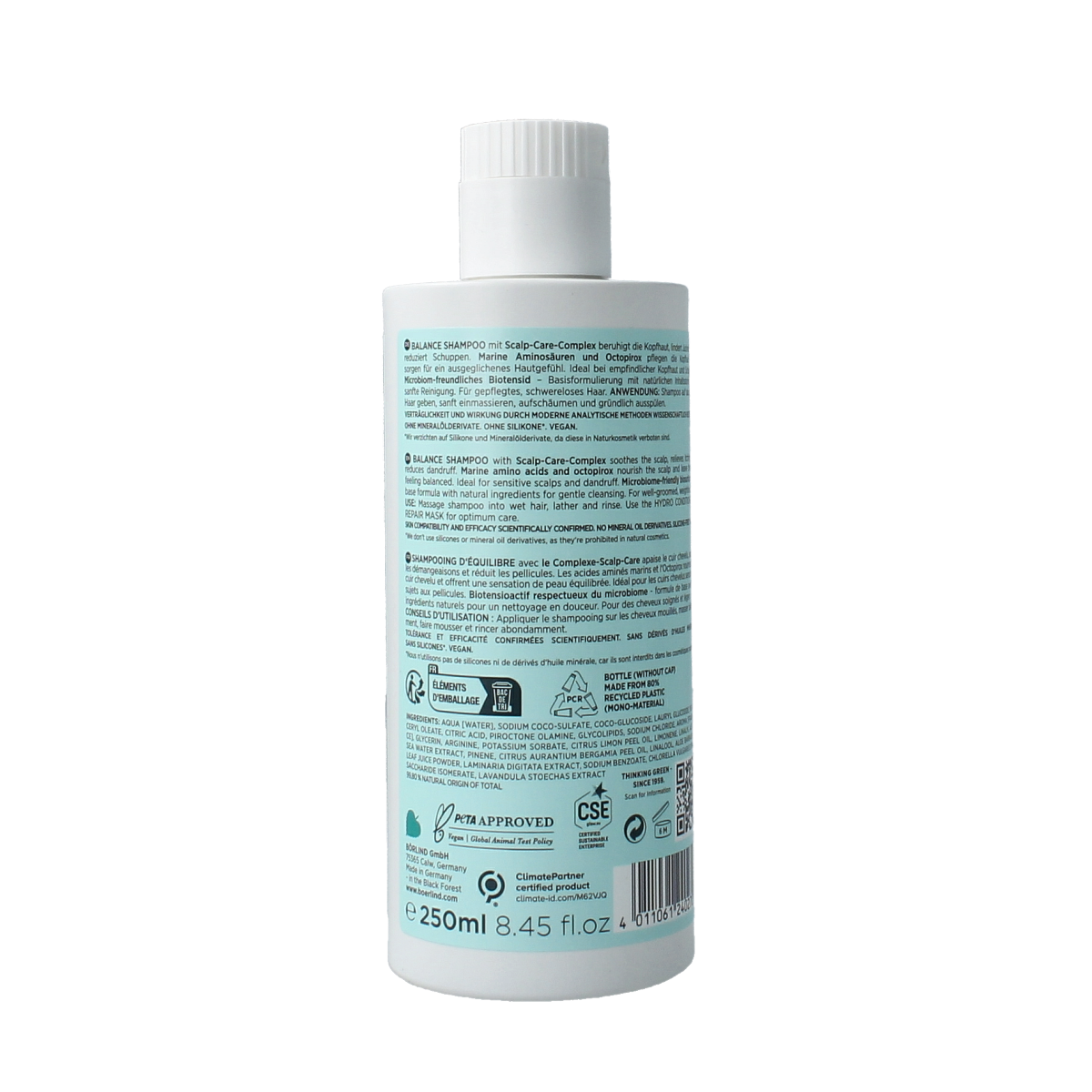 Annemarie Borlind Hair care shampoo anti dandruff 250.00 Milliliter