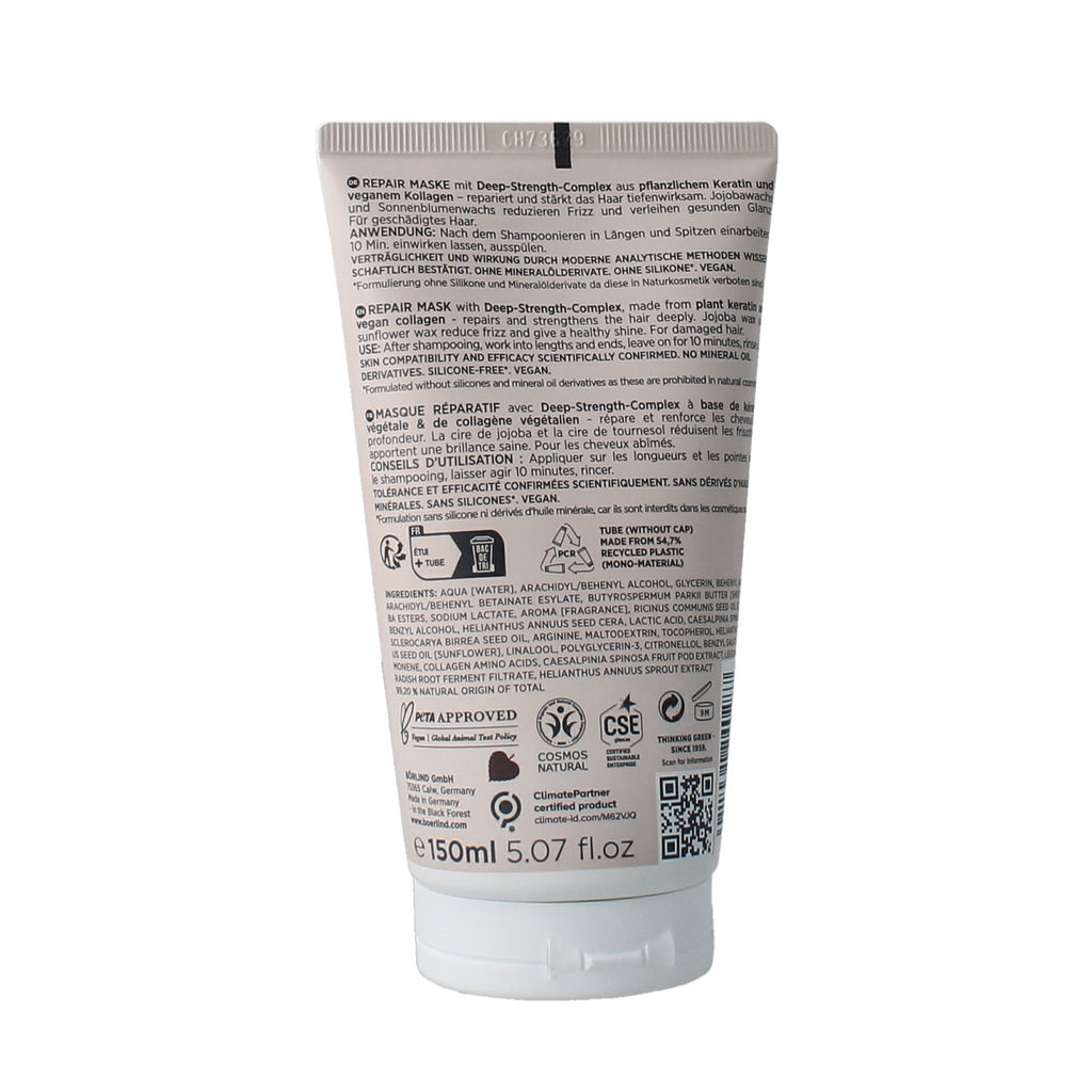 Annemarie Borlind Hair care mask repair 150.00 Milliliter