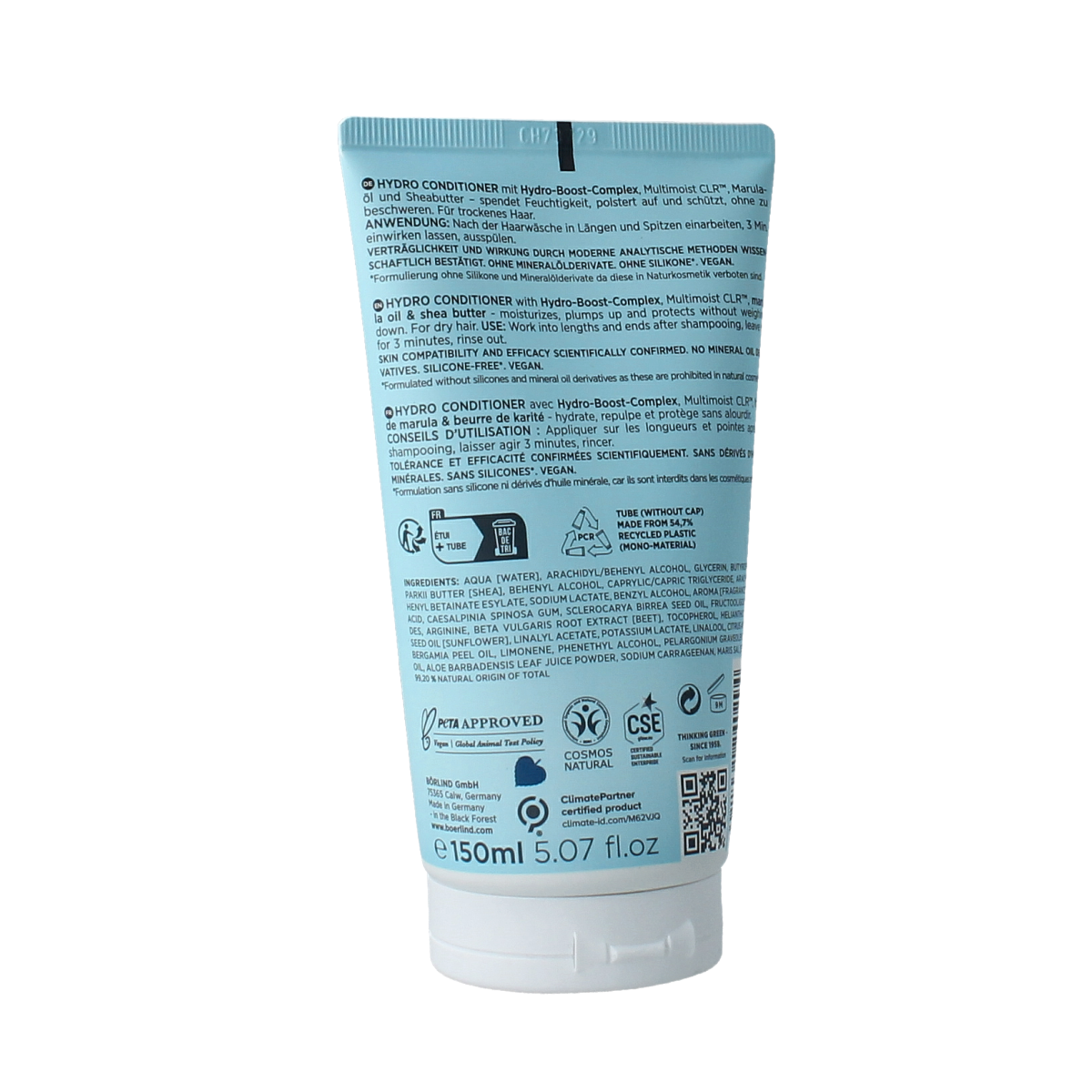 Annemarie Borlind Hair care condioner hydro 150.00 Milliliter