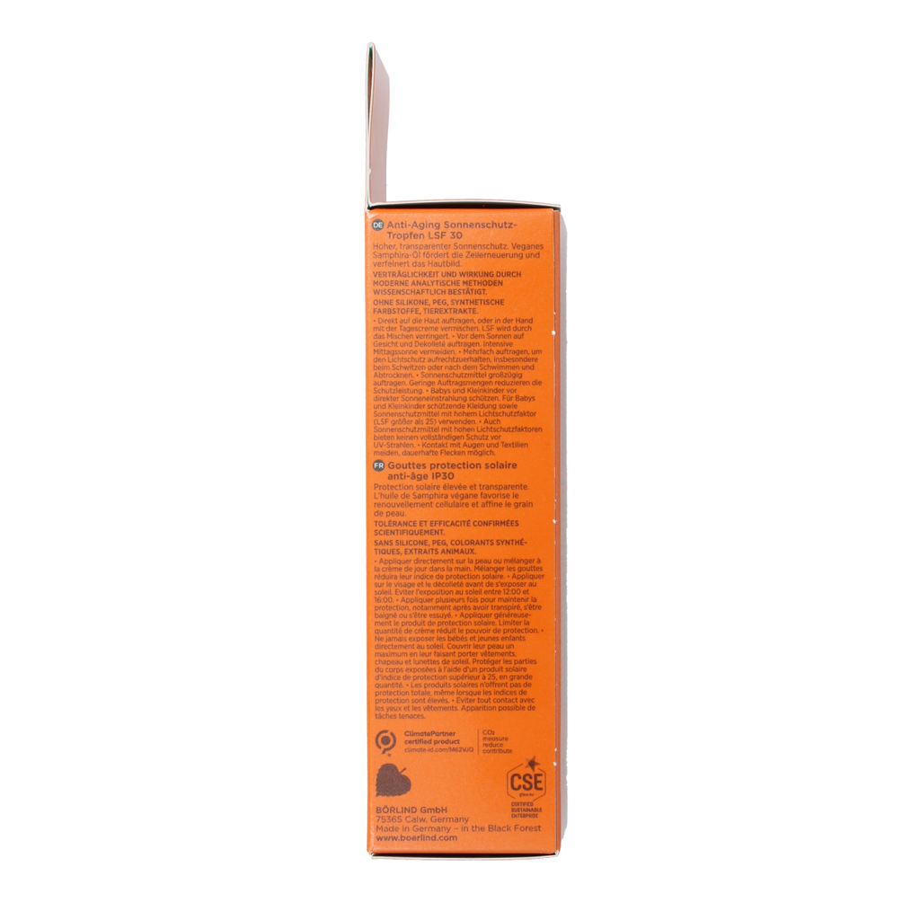 Borlind Sun drops SPF30 bio 30.00 Milliliter