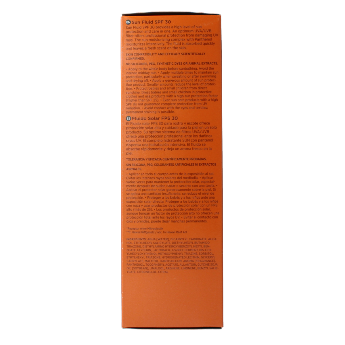 Borlind Body suncare fluid SPF30 200.00 Milliliter