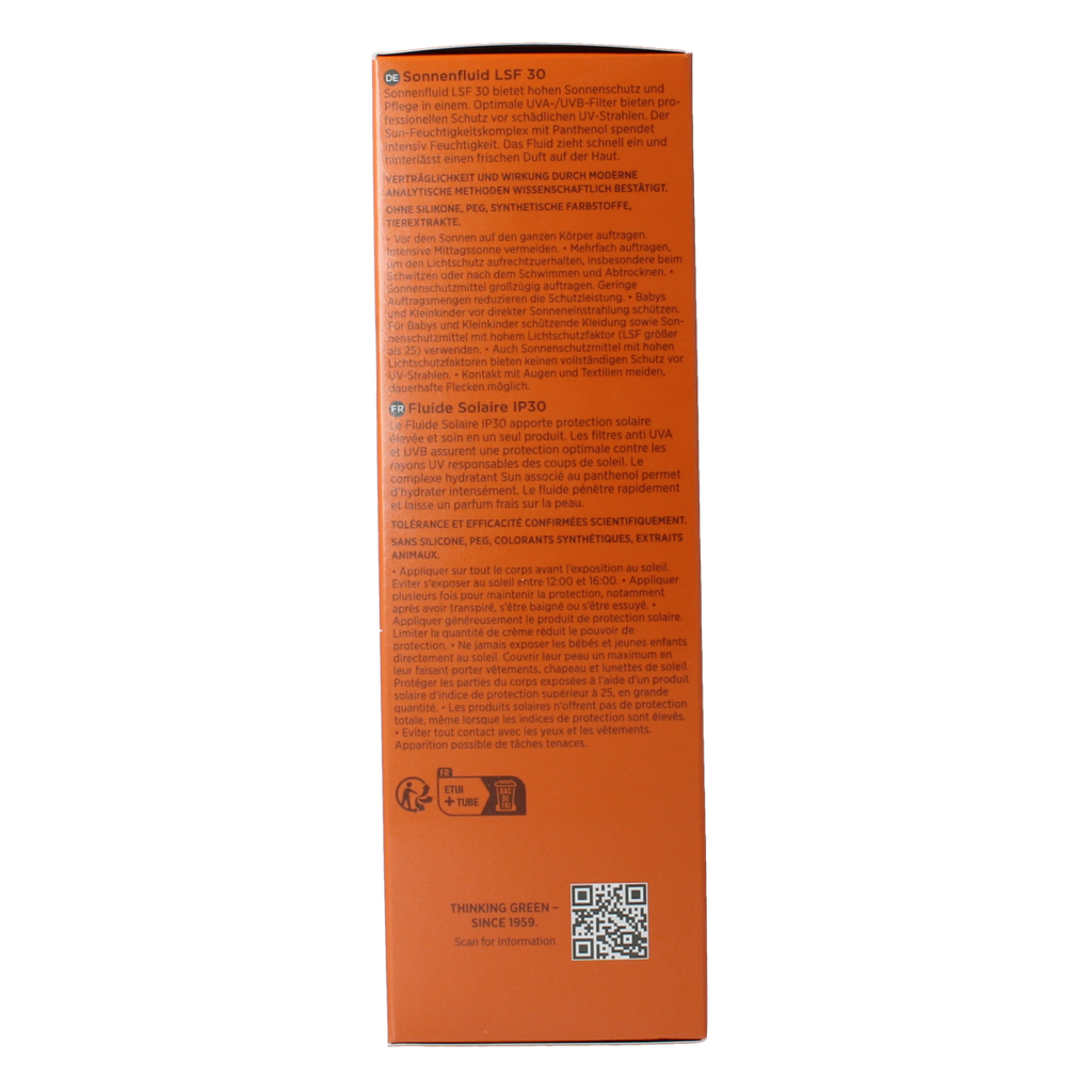 Borlind Body suncare fluid SPF30 200.00 Milliliter