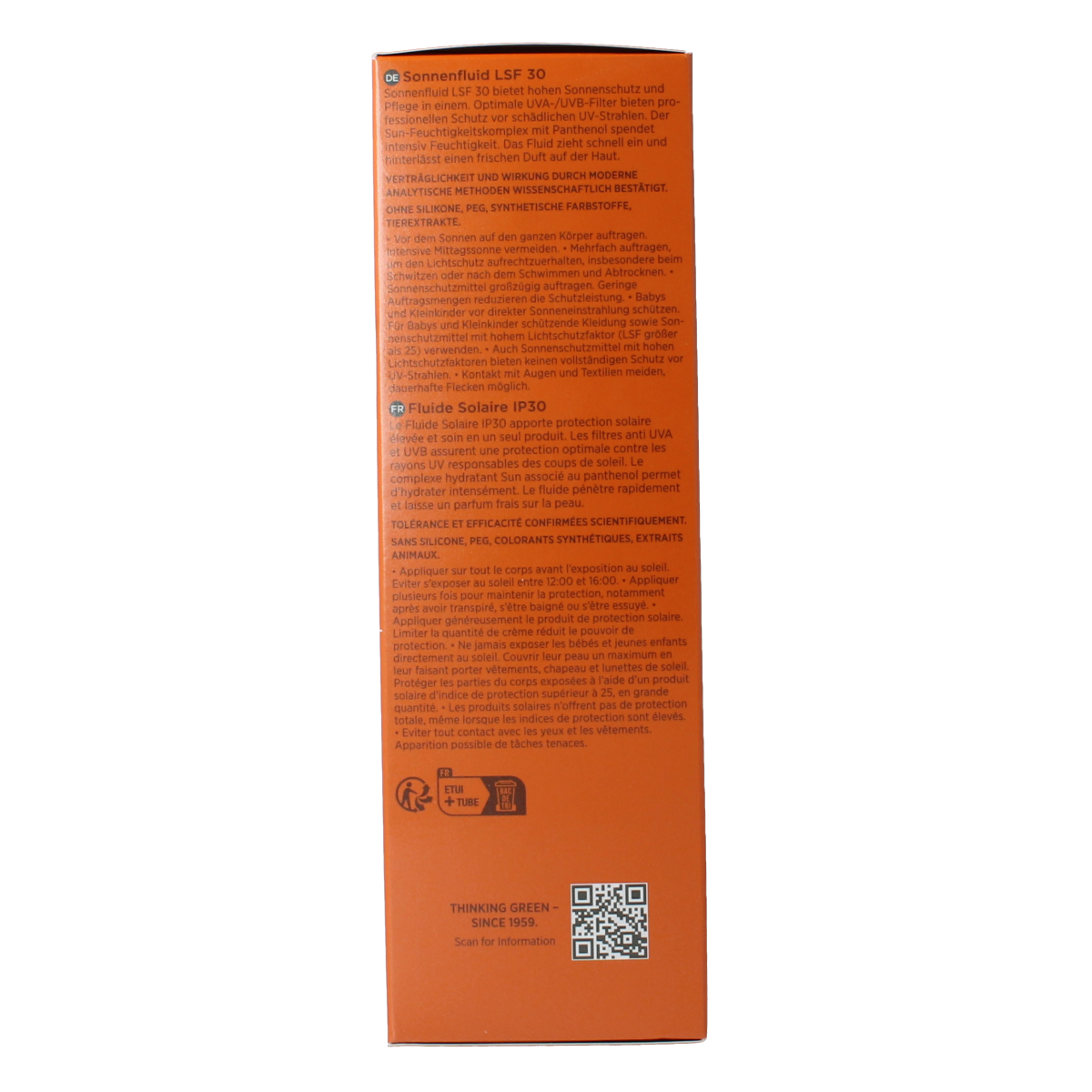 Borlind Body suncare fluid SPF30 200.00 Milliliter