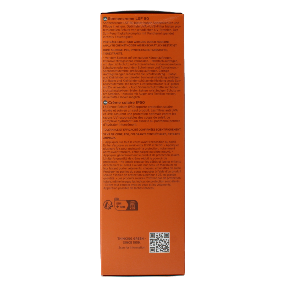 Borlind Body suncare creme SPF50 200.00 Milliliter