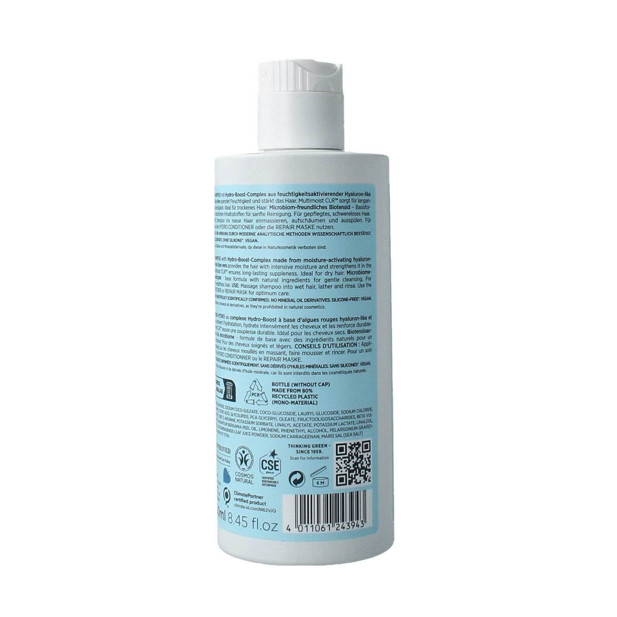 Annemarie Borlind Hair care shampoo hydro 250.00 Milliliter
