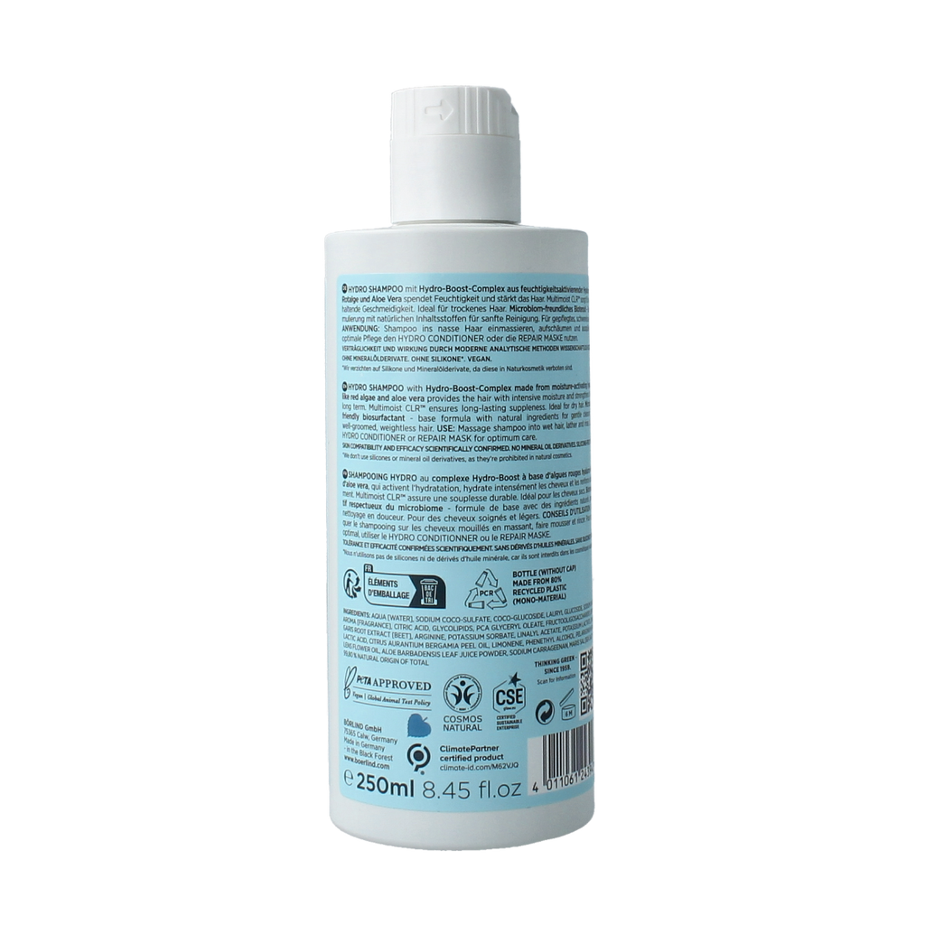 Annemarie Borlind Hair care shampoo hydro 250.00 Milliliter