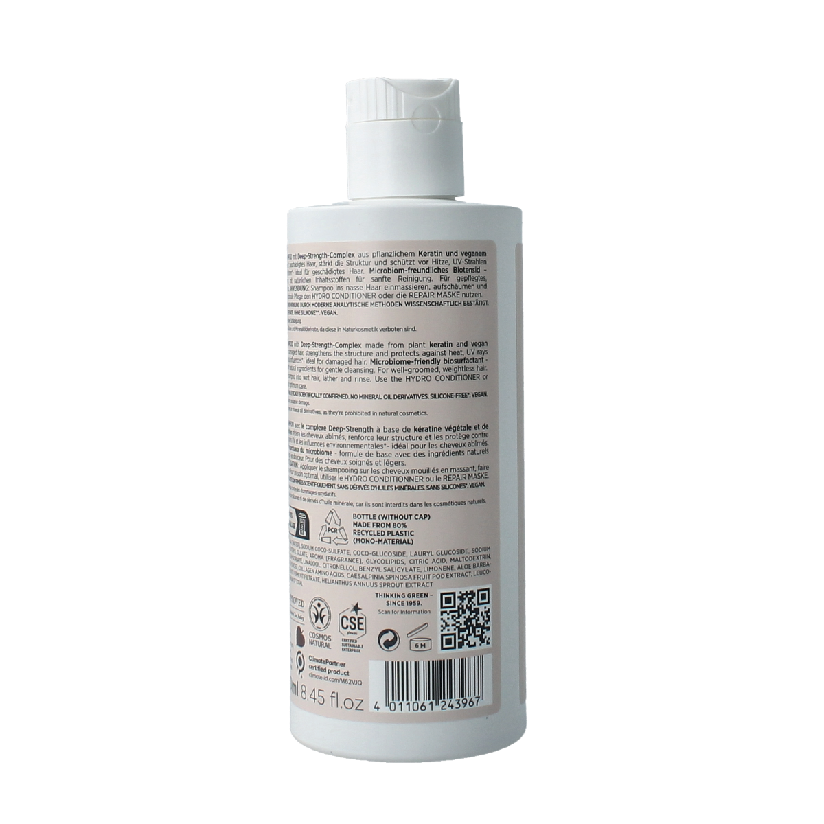 Annemarie Borlind Hair care shampoo repair 250.00 Milliliter