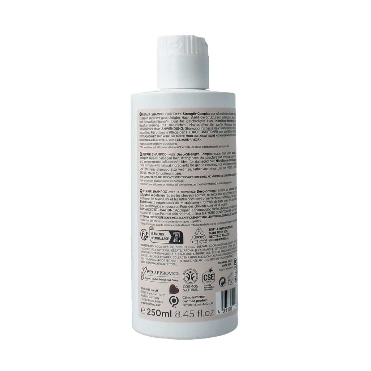 Annemarie Borlind Hair care shampoo repair 250.00 Milliliter
