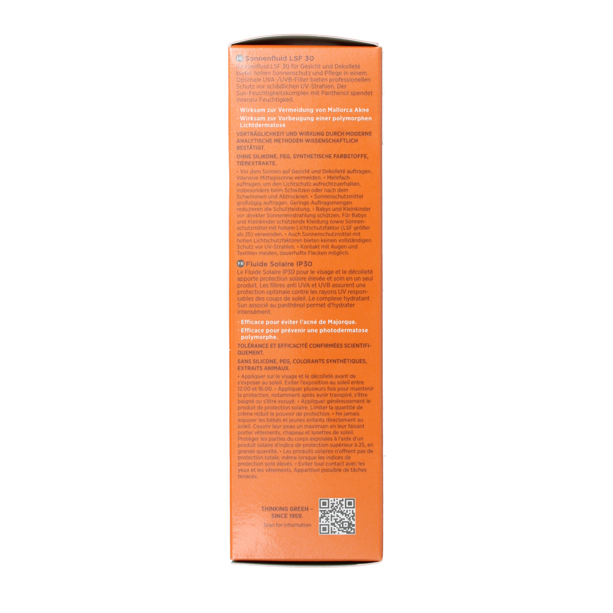 Borlind Face sun fluid SPF30 bio 75.00 Milliliter