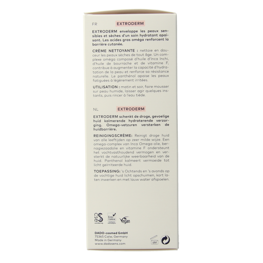 Dado Sens Extroderm cleansing cream 150.00 Milliliter