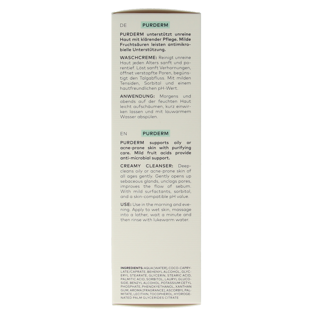 Dado Sens Purderm creamy cleanser bio 100.00 Milliliter