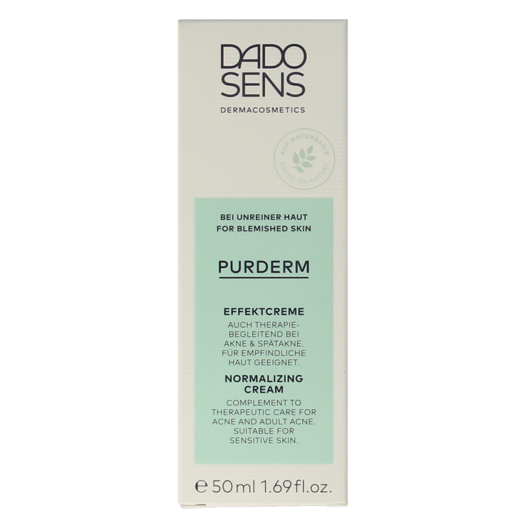 Dado Sens Purderm normalizing cream bio 50.00 Milliliter