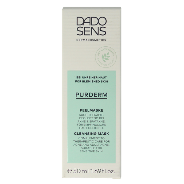 Dado Sens Purderm cleansing mask bio 50.00 Milliliter