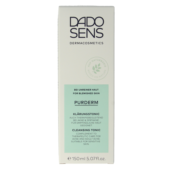 Dado Sens Purderm cleansing tonic bio 150.00 Milliliter