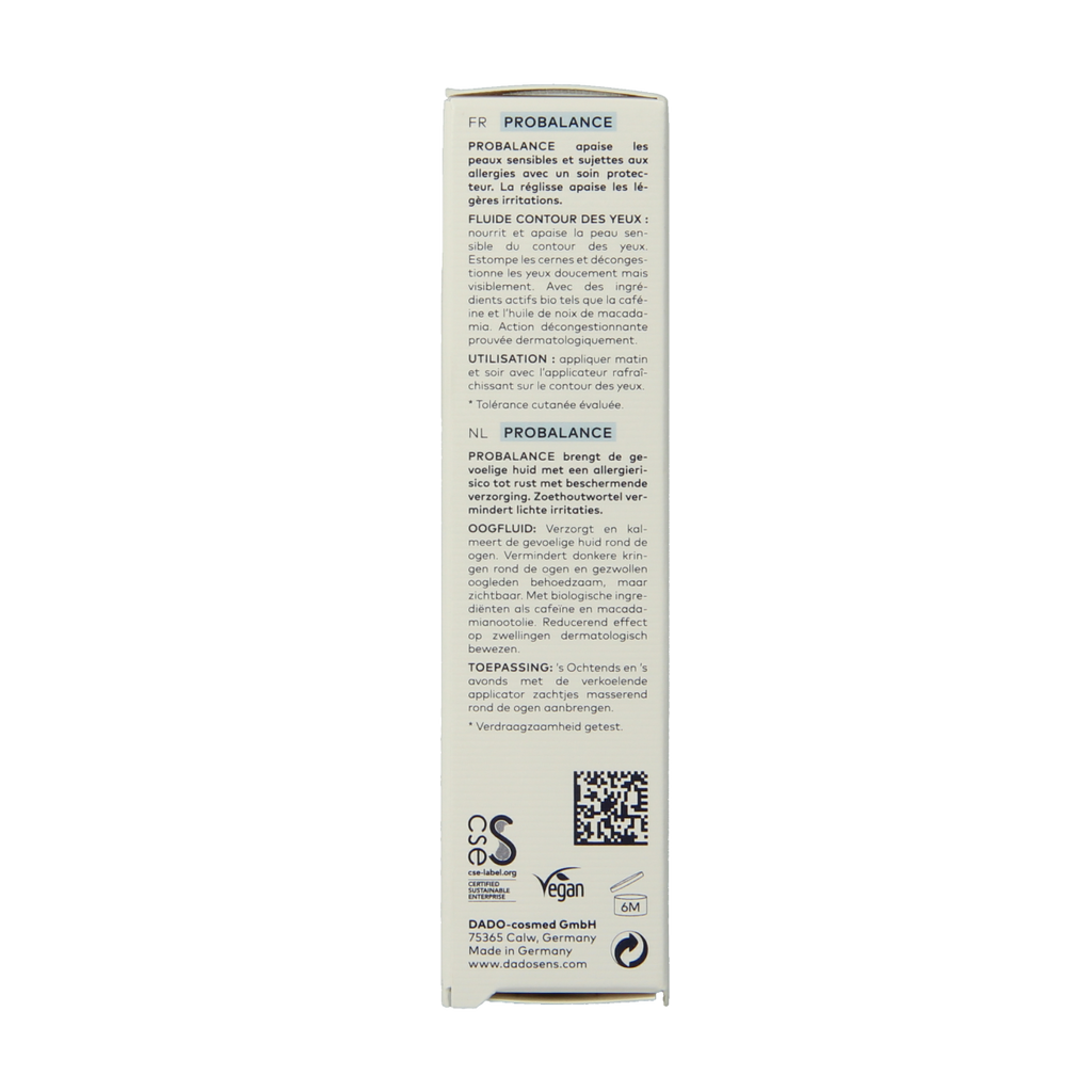 Dado Sens Probalance eye fluid bio 15.00 Milliliter