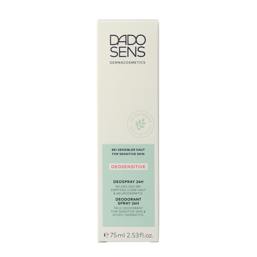 Dado Sens Deosensitive deodorant spray bio 75.00 Milliliter