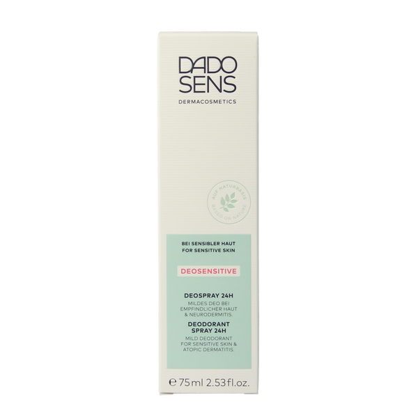Dado Sens Deosensitive deodorant spray bio 75.00 Milliliter