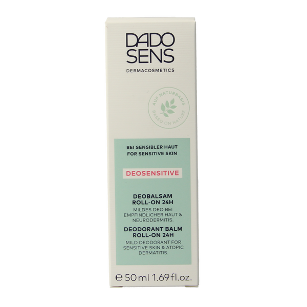 Dado Sens Deosensitive deodorant balm bio 50.00 Milliliter