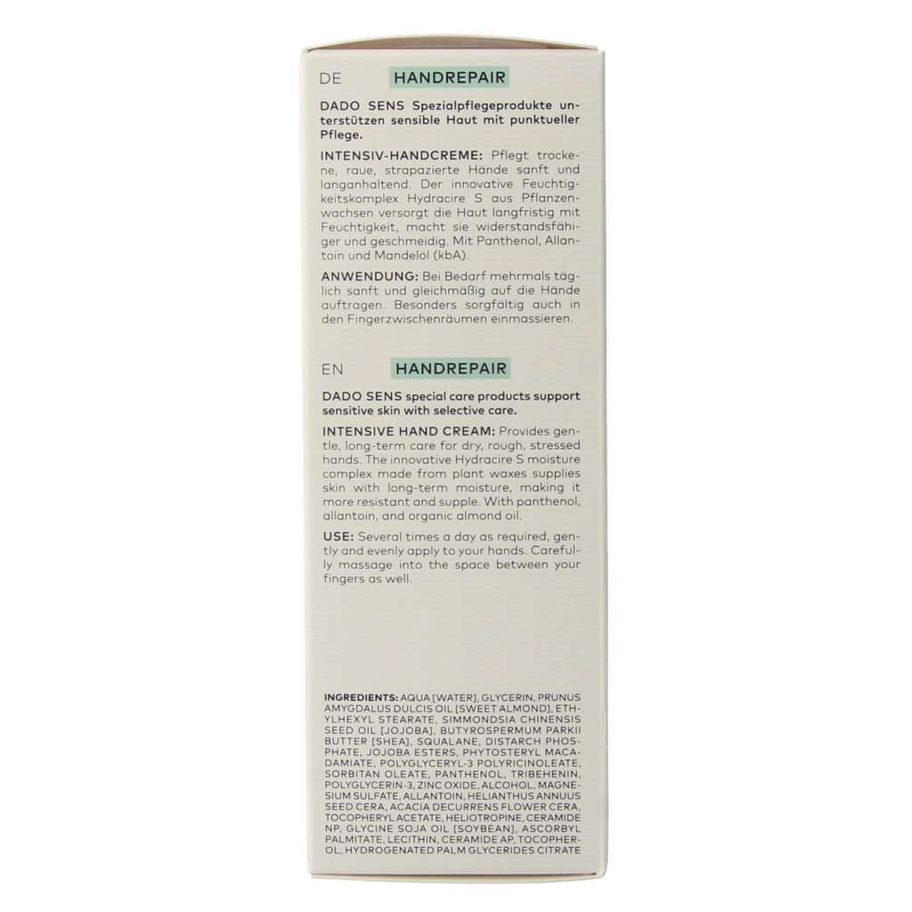 Dado Sens Handrepair intensive cream bio 50.00 Milliliter