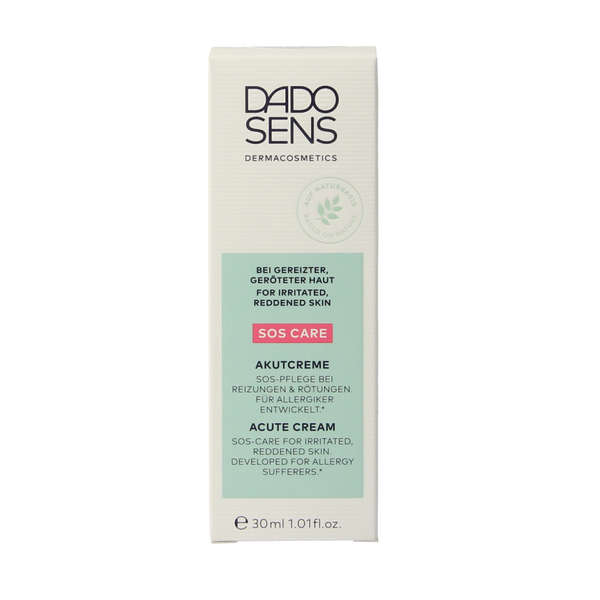 Dado Sens SOS care acute cream bio 30.00 Milliliter