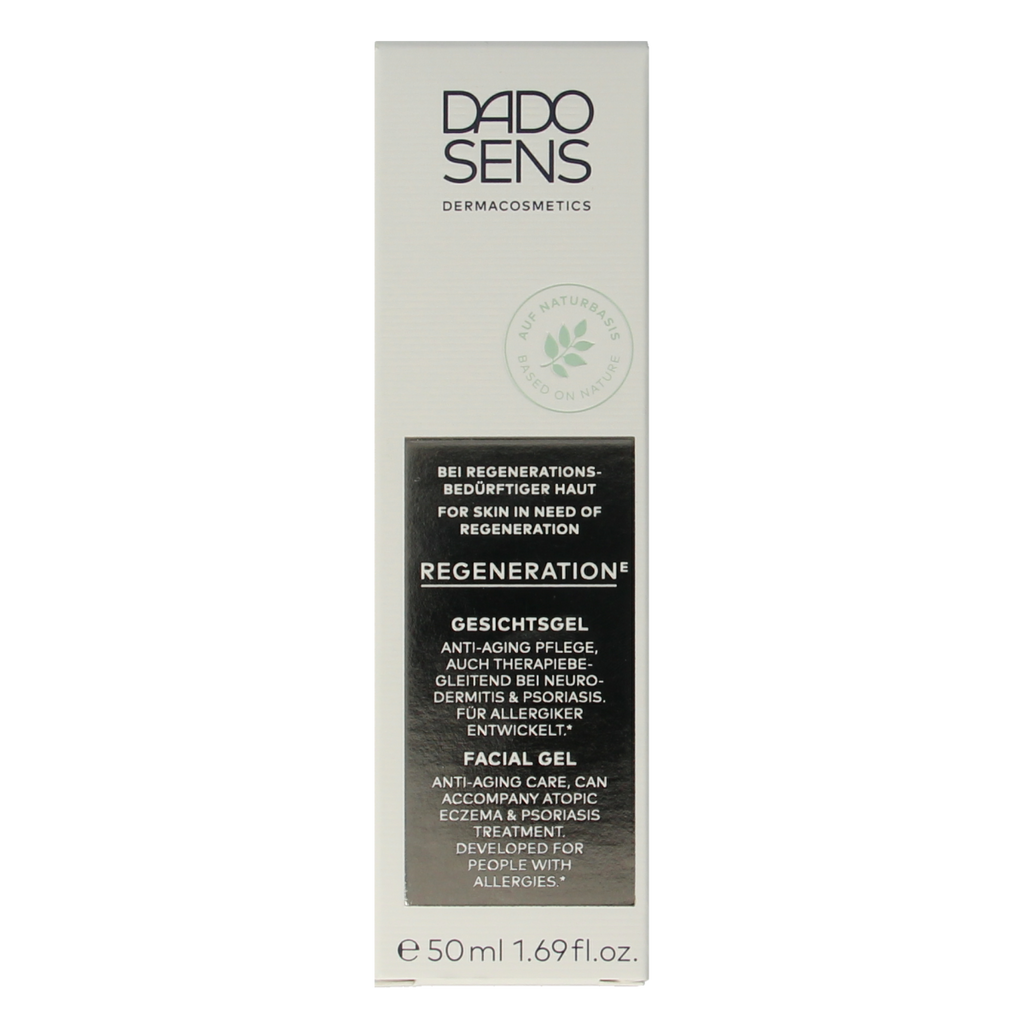 Dado Sens Regeneration E facial gel bio 15.00 Milliliter