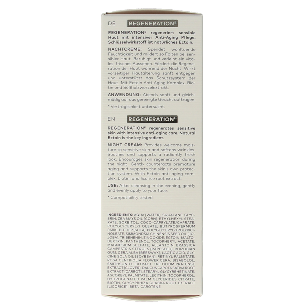 Dado Sens Regeneration E night cream 50.00 Milliliter