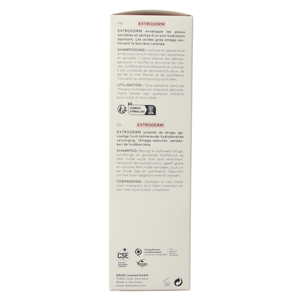 Dado Sens Extroderm shampoo bio 200.00 Milliliter