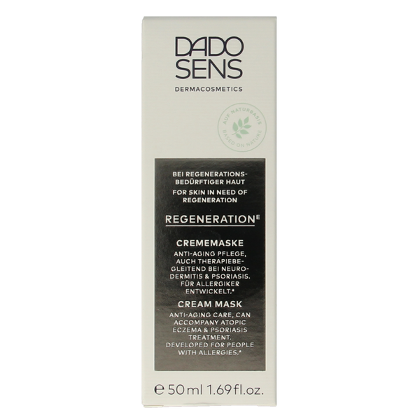 Dado Sens Regeneration E cream mask bio 50.00 Milliliter