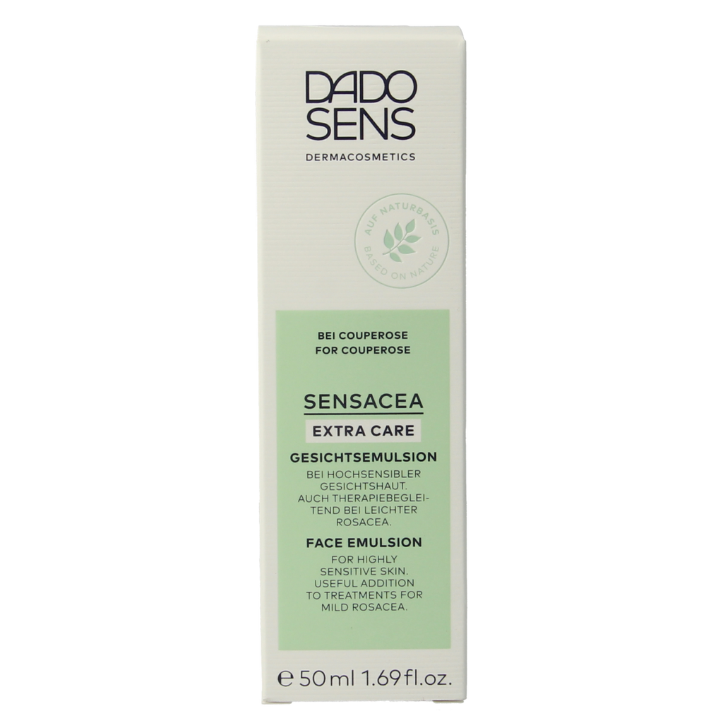 Dado Sens Sensacea extra care face emulsie bio 50.00 Milliliter