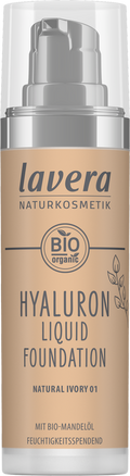 Lavera Hyaluron liquid foundation natural ivory 01 bio 30 Milliliter