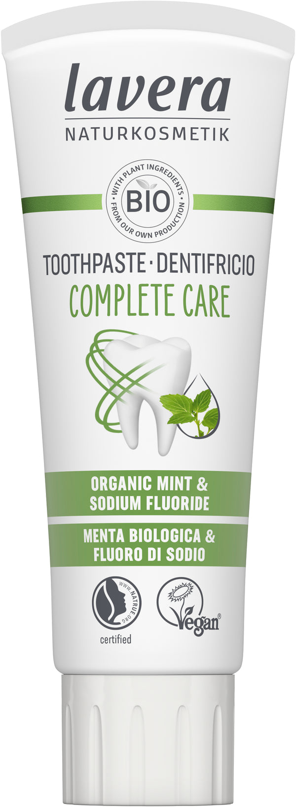 Lavera Tandpasta complete care bio 75.00 Milliliter