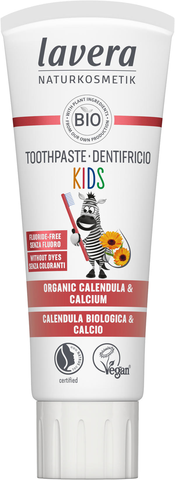 Lavera Tandpasta kids bio 75.00 Milliliter