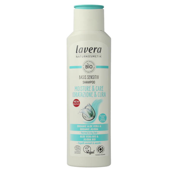Lavera Shampoo basis sensitiv moisture & care 250 Milliliter