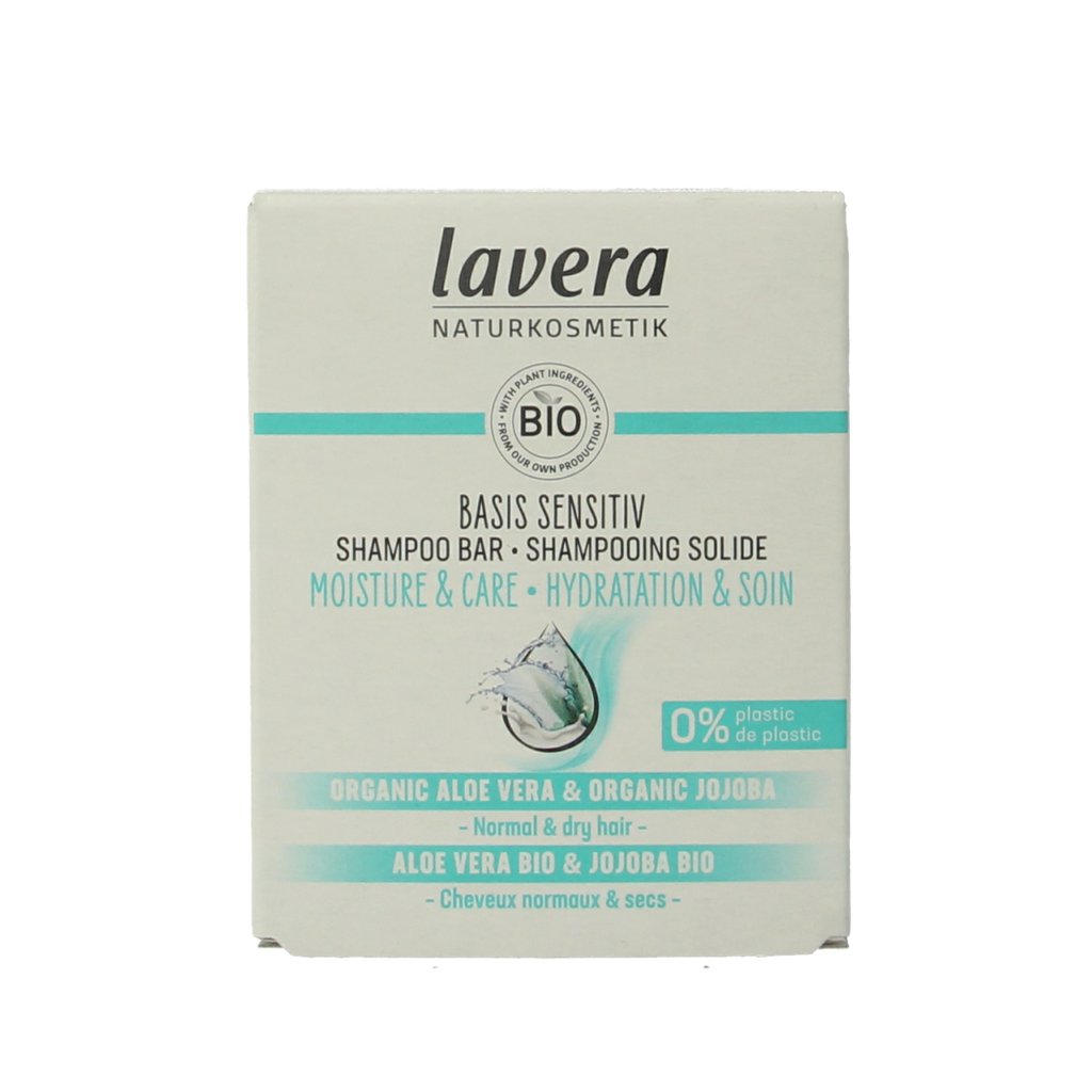 Lavera Shampoobar basis sensitiv moisture & care 50.00 Gram