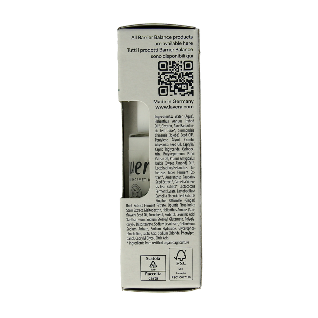 Lavera Barrier balance eye cream bio 15.00 Milliliter