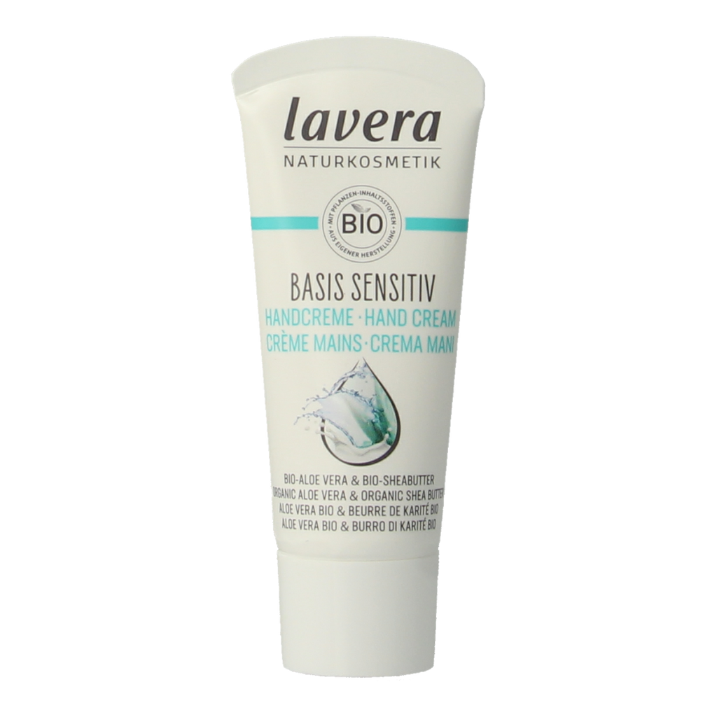 Lavera Basis sensitiv handcreme mini bio 20.00 Milliliter