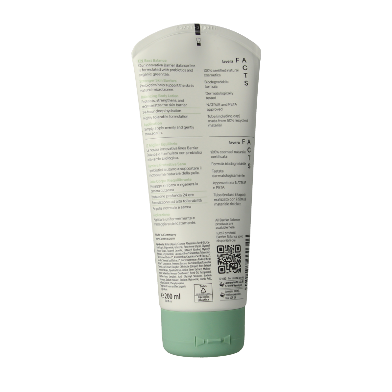 Lavera Barrier balance bodylotion bio 200 Milliliter