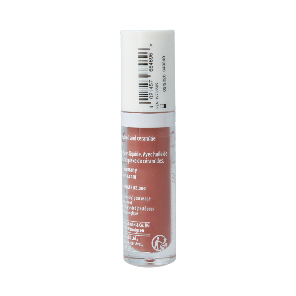 Lavera Lipstick liquid nude petal 02 bio 1.00 Stuks