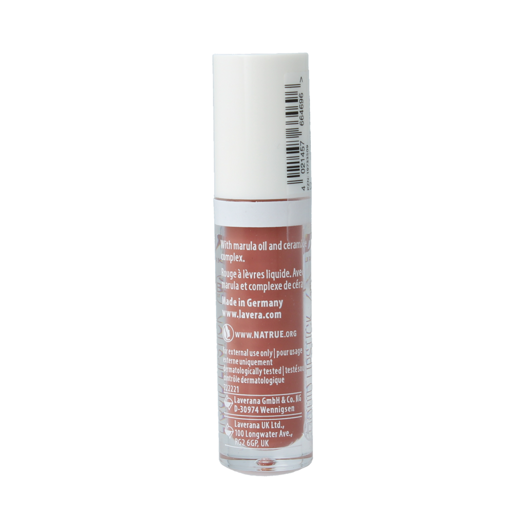 Lavera Lipstick liquid nude petal 02 bio 1.00 Stuks