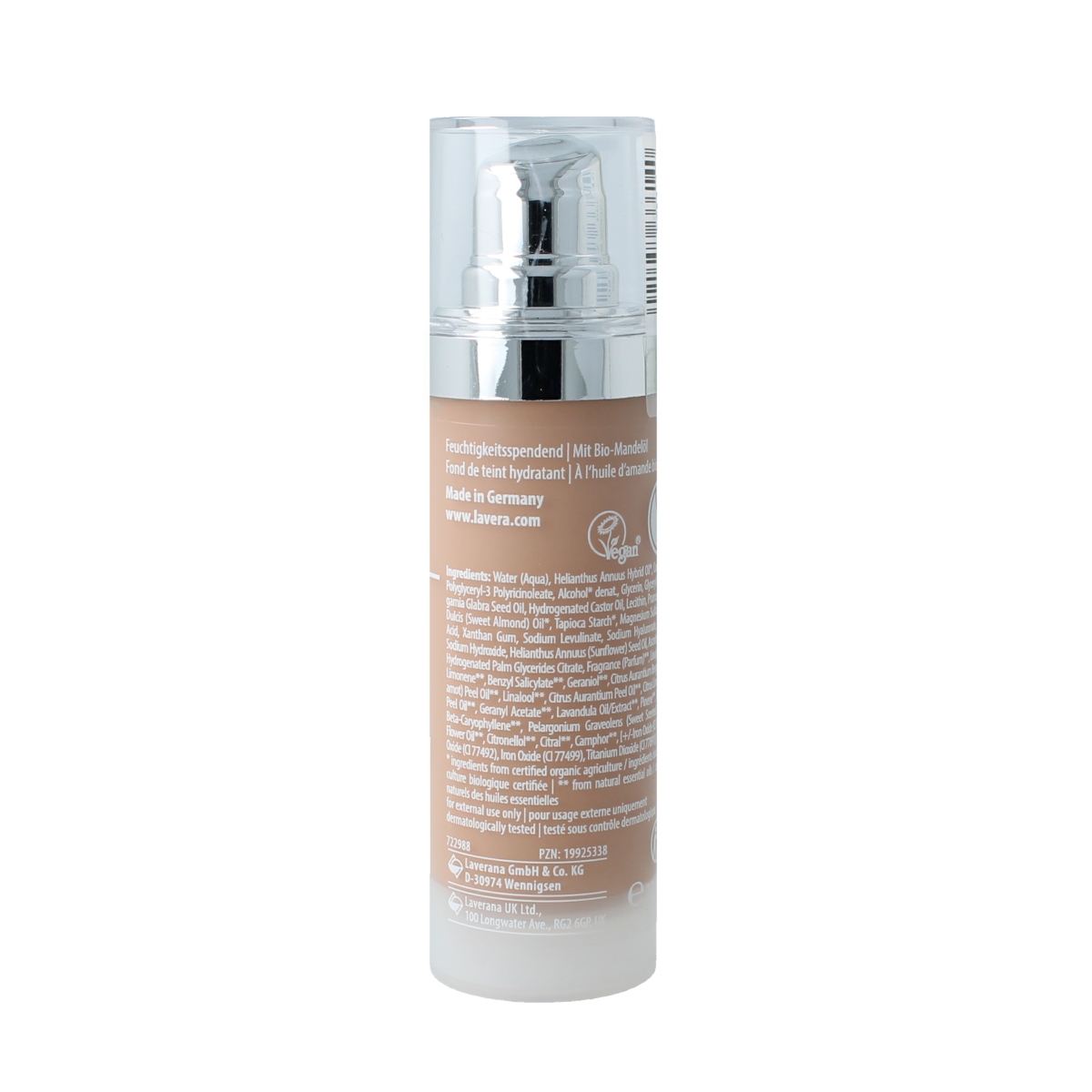 Lavera Hyaluron liquid foundation cool beige 4.5 30.00 Milliliter