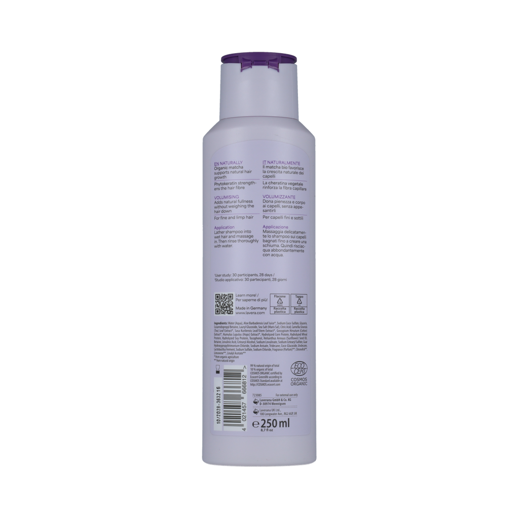 Lavera Shampoo Volume & Lift 250.00 Milliliter